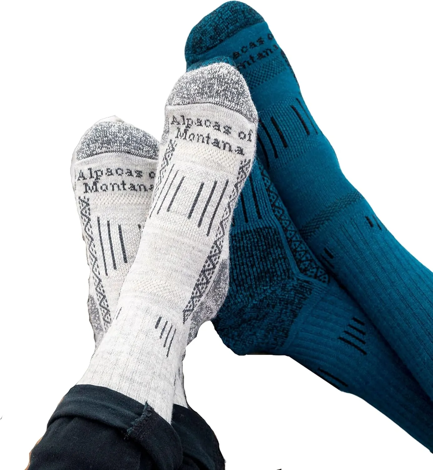 Adventure Alpaca Socks  Moisture-Wicking, Breathable Crew Socks | Versatile Everyday Comfort for Work, Outdoors & Relaxing