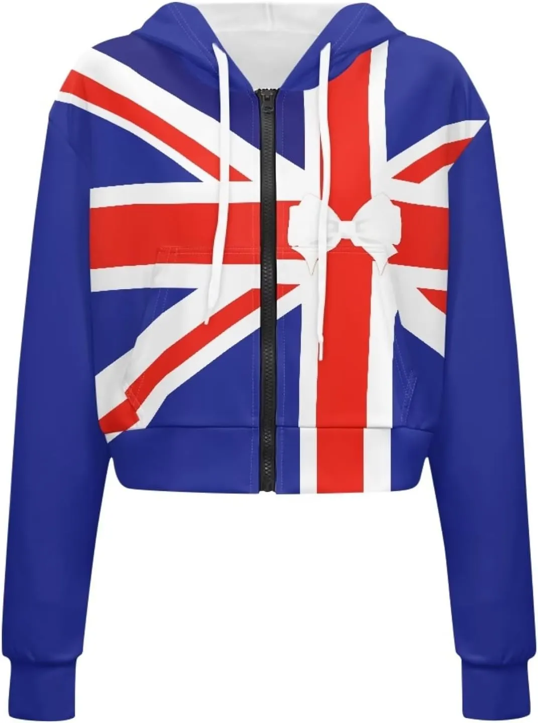 Belidome Women Zip Up Hoodie Sweatshirt Crop Jacket Plus Size Long Sleeve Fall Outfits