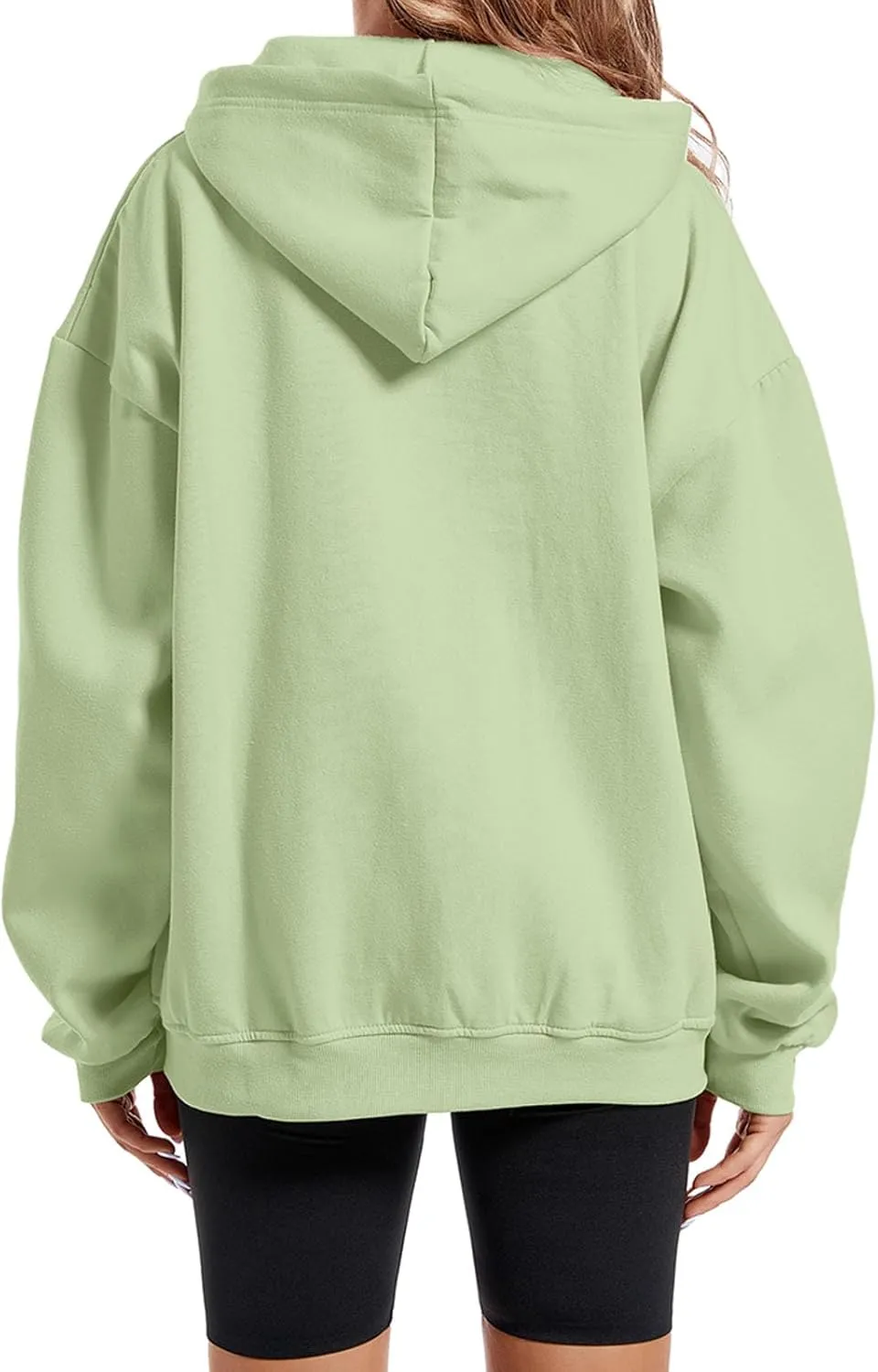 Cute Oversized Zip Up Hoodie for Teen Girls Kawaii Cartoon Cat Sweatshirt for Women Pockets Cotton Top Jackets Coat