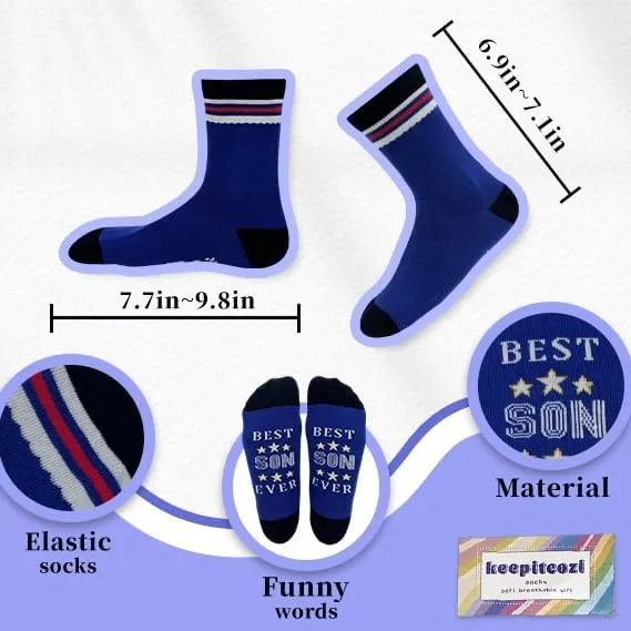Gift Idea for Him Her- Funny Socks Gifts for Sister Daughter Son Brother Mom Boys Girls