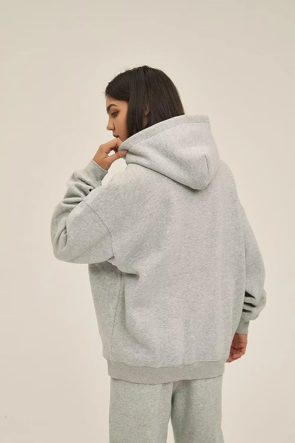 Men Hoodies Long Sleeve Pocket Casual Fleece Sweatshirt Mens Hip-Hop Pullovers Unisex