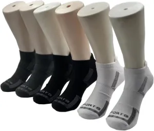 Men's Professional Sports Socks Short Tube comfortable Fitness Running Outdoor Basketball Sports Socks Ankle Cotton Socks 6Pairs