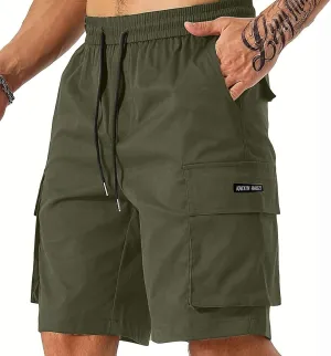 Men's Retro Jogger Shorts Loose Fit Straight Leg Summer City Walk Style