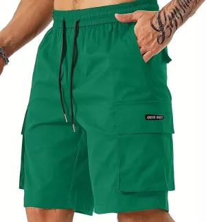Men's Retro Jogger Shorts Loose Fit Straight Leg Summer City Walk Style