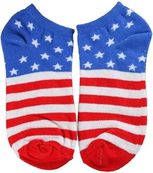 Namcyanly American Flag Socks for Men or Women USA Flag Kids Crew Socks Low Cut Ankle Socks for Boys Girls Baby Toddler Child
