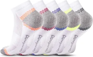 No-Show Ankle Socks Men-Women, Low-Cut Performance Athletic Cotton Socks 5pairs