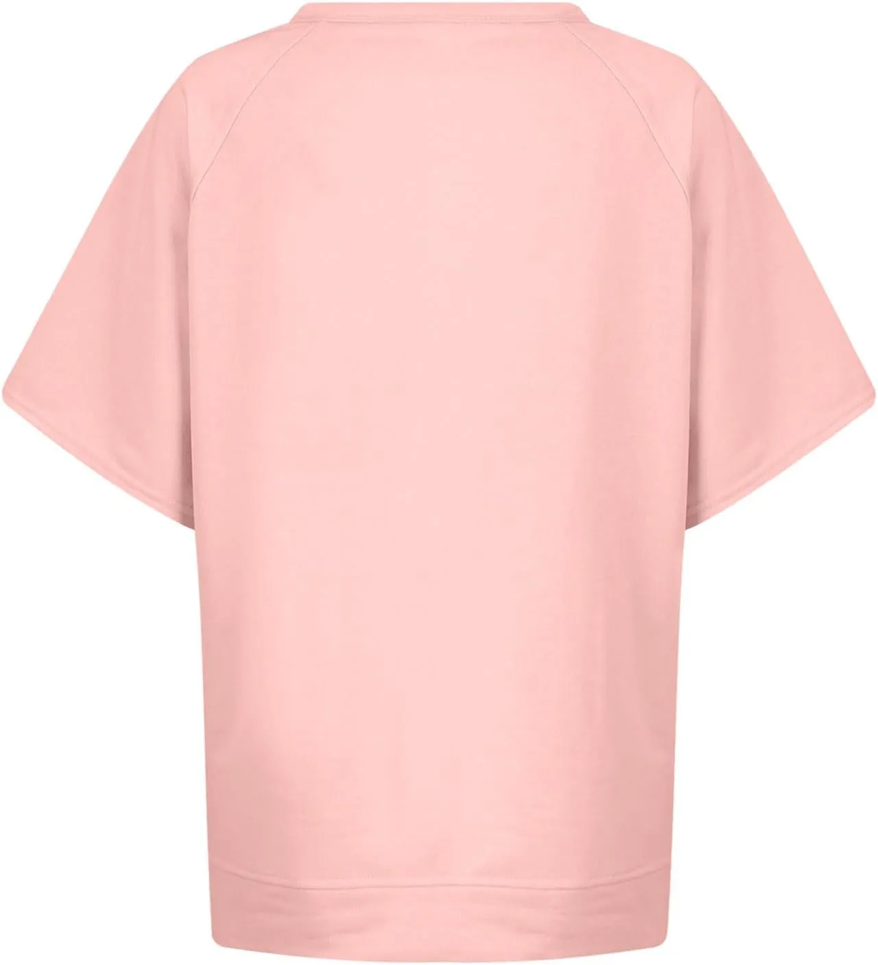 Oversized T Shirts for Women Crewneck Short Sleeve Casual Loose Summer Tops Lightweight High Low Blouse Tee Tops