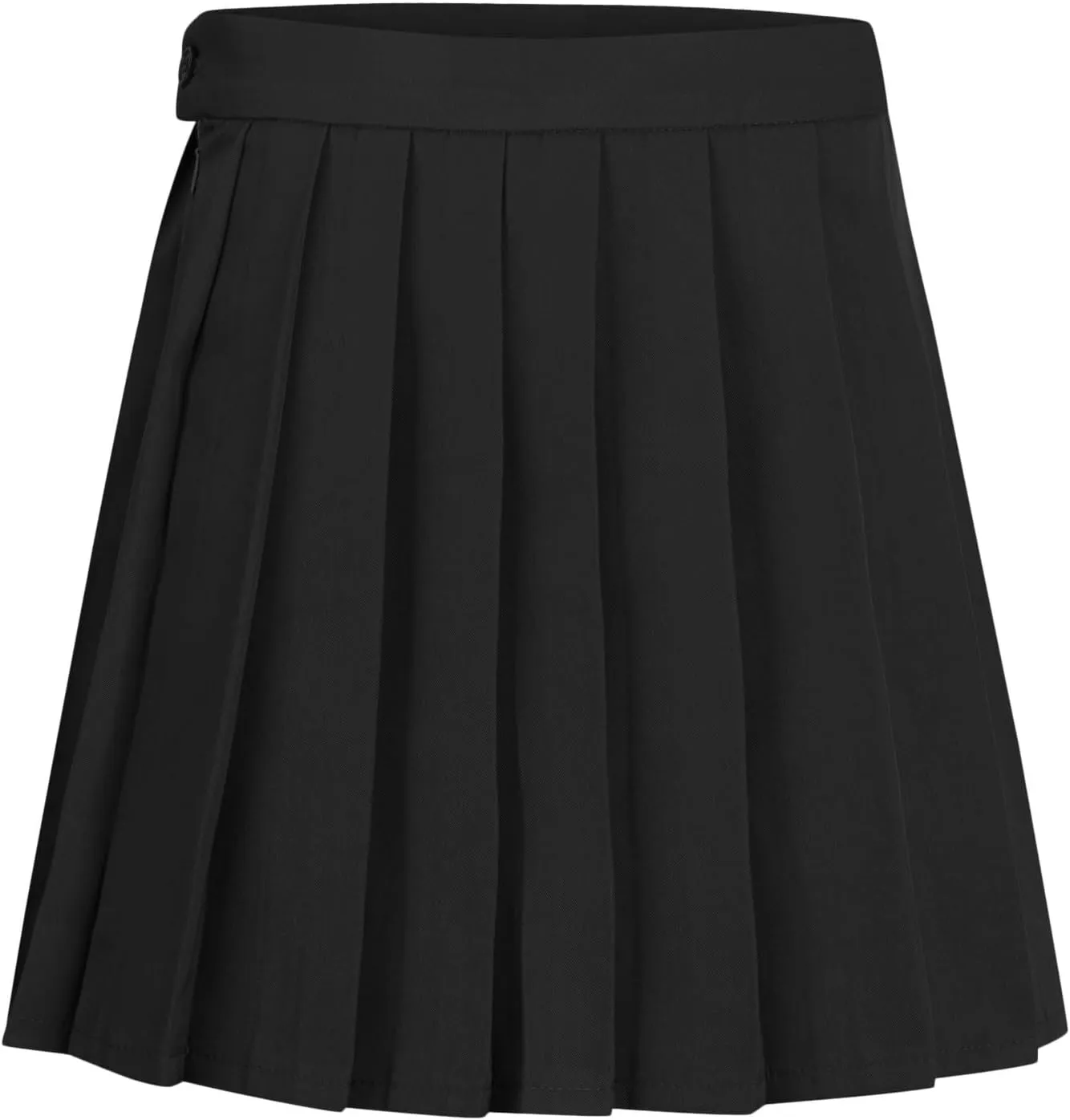 Pleated Skirt for Women Girls Cute Mini Skirt Comfortable High Waisted A Line Skirt Casual Solid Color School