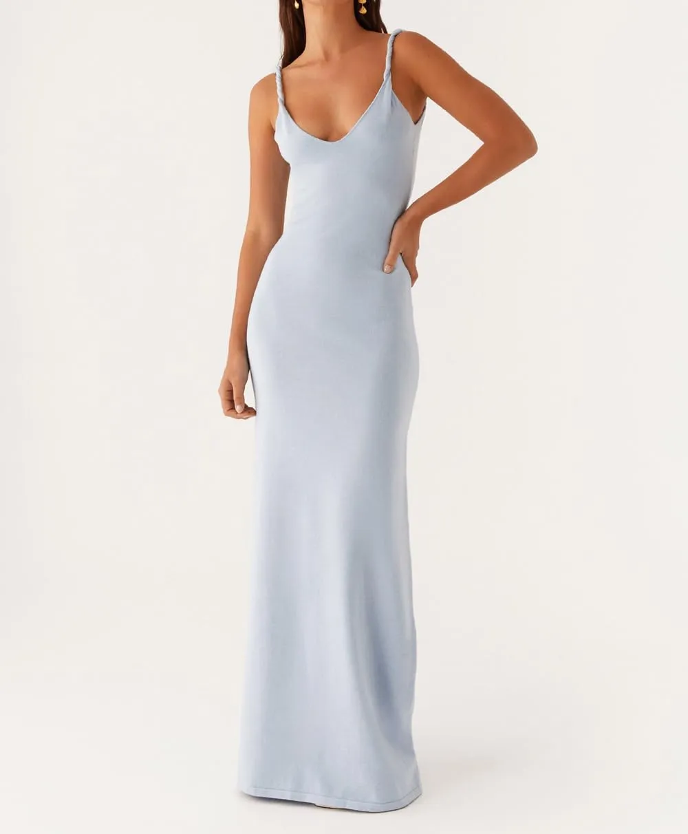 SOLILOQUY Women Y2K Maxi Dress Elegant Evening Party Dress Sleeveless Backless Long Cocktail Party Bodycon Maxi Dress Wedding