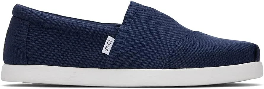 TOMS Men's Alpargata Recycled Cotton Canvas Loafer