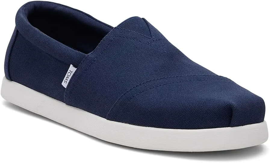 TOMS Men's Alpargata Recycled Cotton Canvas Loafer