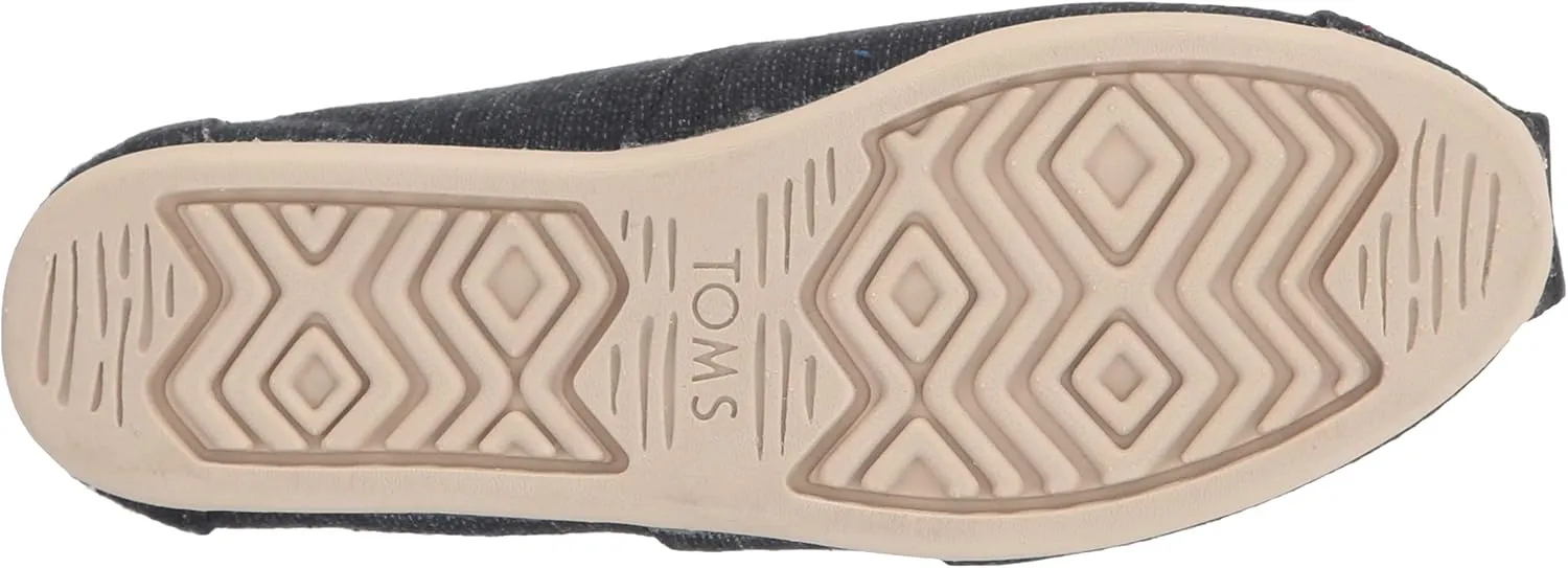 TOMS Women's Alpargata Recycled Cotton Canvas Loafer Flat