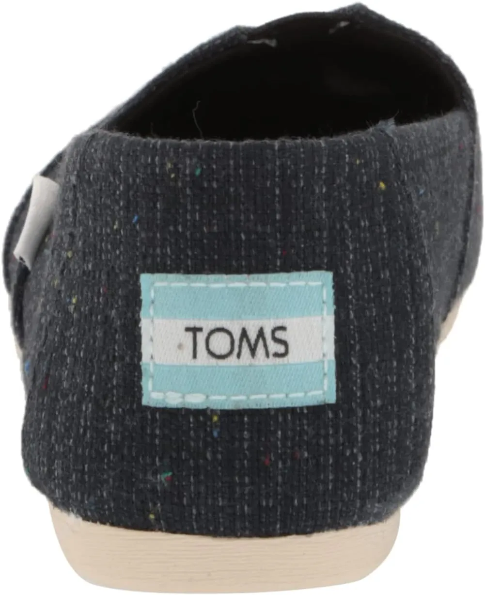 TOMS Women's Alpargata Recycled Cotton Canvas Loafer Flat