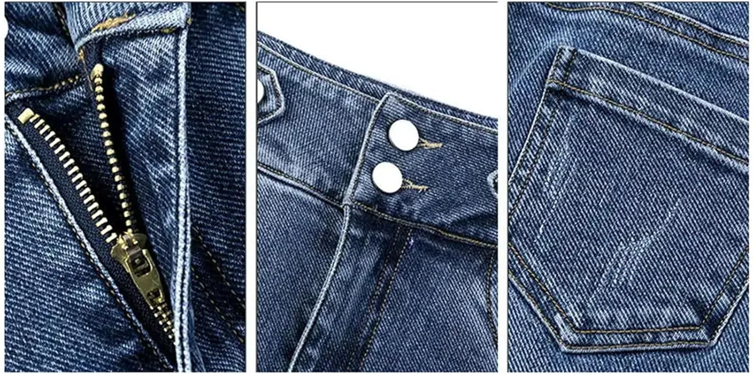 Women High Waist Denim Skirts Spring Summer Midi Straight Slim Streetwear Casual Jean Skirt