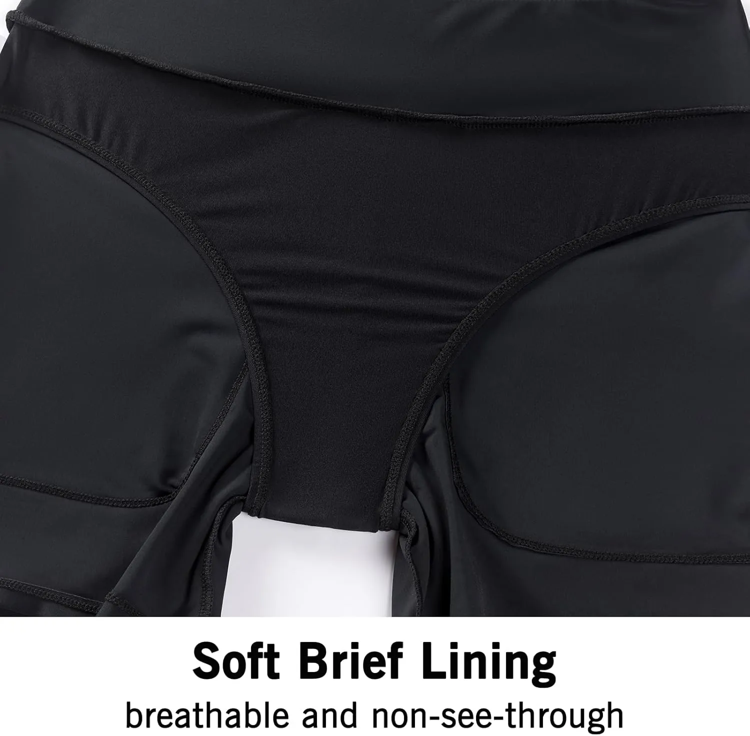 Women's 7'' Long Swim High Waisted UPF50  Quick Dry Swimming Bottoms with Liner Pockets Sand Beach Water Surf