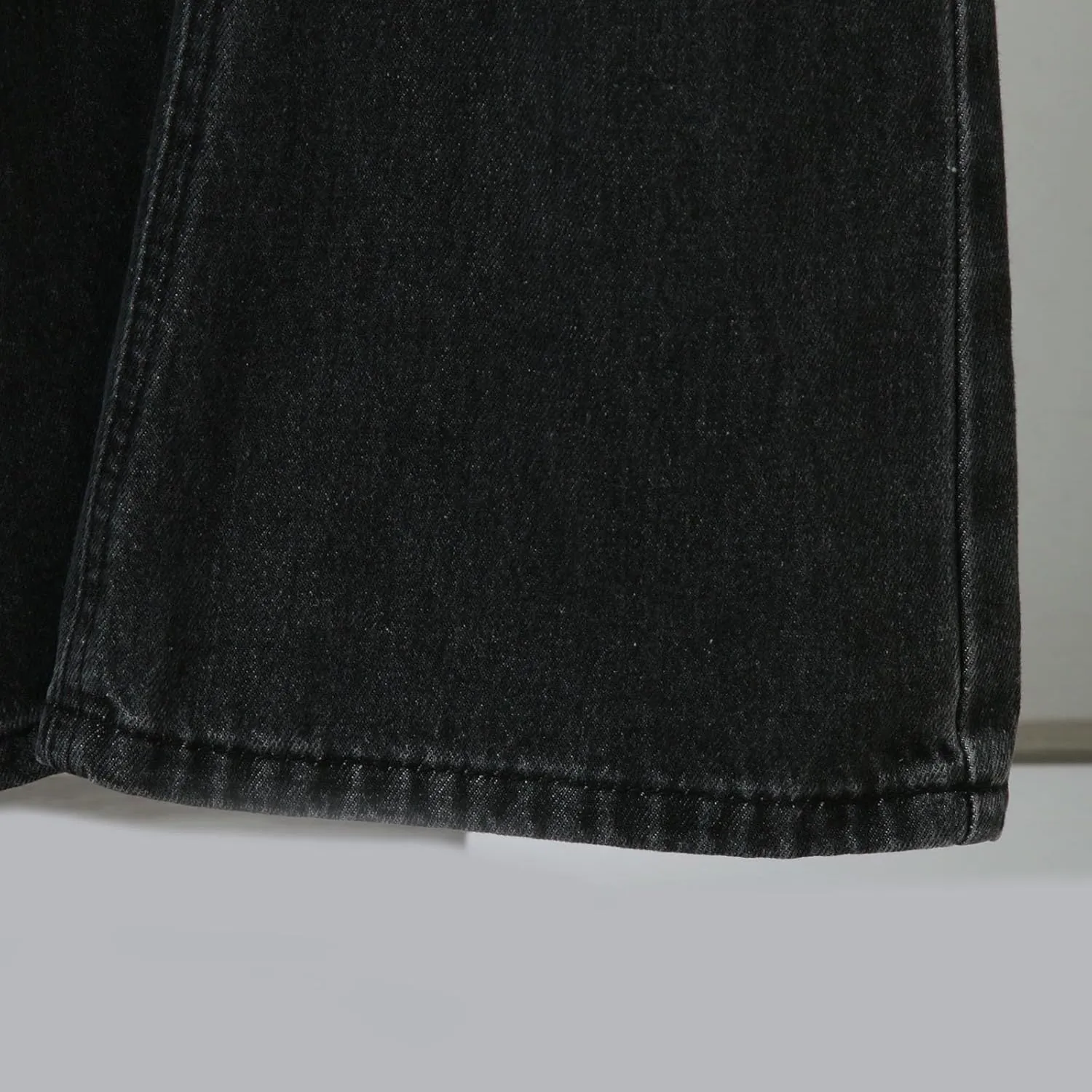 Womens Baggy Barrel Jeans Boyfriend,Stretch Mid Waisted Pants Button Straight Leg Jeans Skinny Fit Trousers